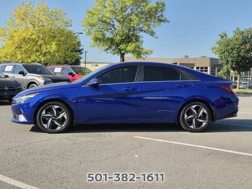 Intense Blue 2023 Hyundai ELANTRA HEV Limited