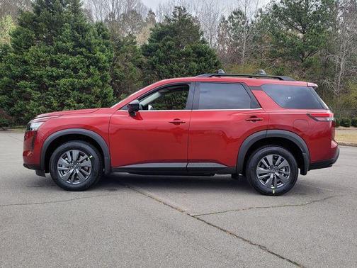 Scarlet Ember 2026 Nissan Pathfinder SV