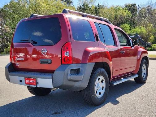 Lava Red 2015 Nissan Xterra X