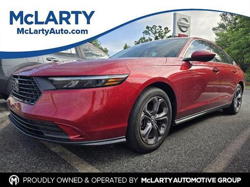 Radiant Red Metallic 2024 Honda Accord EX