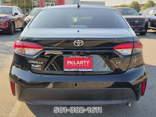 Midnight Black Metallic 2026 Toyota Corolla LE