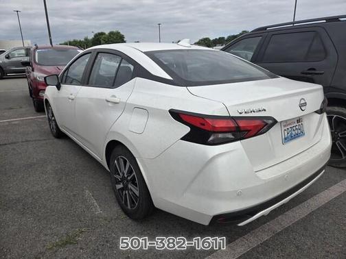 Aspen White 2025 Nissan Versa 1.6 SV