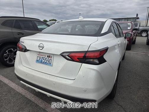 Aspen White 2025 Nissan Versa 1.6 SV