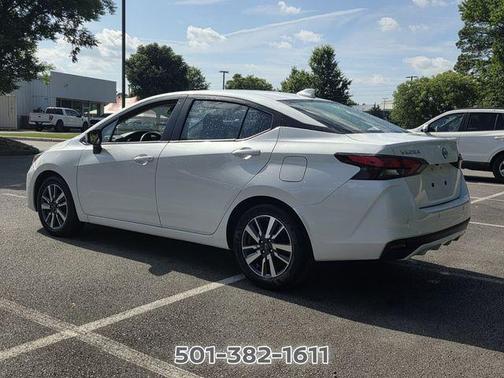 Aspen White 2025 Nissan Versa 1.6 SV