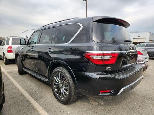 Black 2021 Nissan Armada Platinum