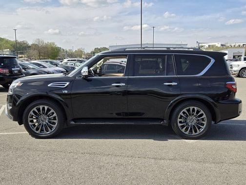 Black 2021 Nissan Armada Platinum