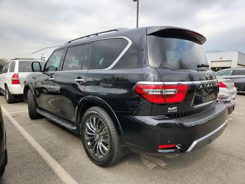 Black 2021 Nissan Armada Platinum