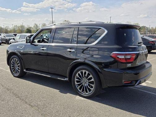 Black 2021 Nissan Armada Platinum