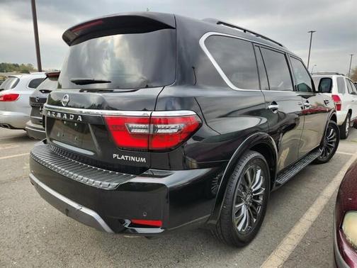 Black 2021 Nissan Armada Platinum