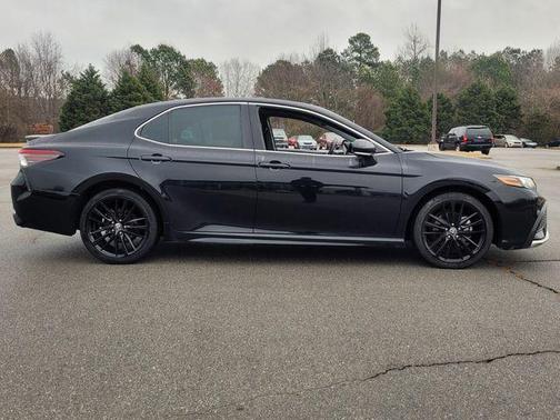 Midnight Black Metallic 2024 Toyota Camry XSE