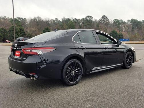 Midnight Black Metallic 2024 Toyota Camry XSE