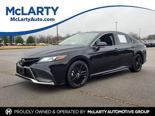 Midnight Black Metallic 2024 Toyota Camry XSE