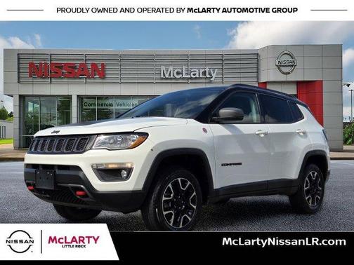 White Clearcoat 2021 Jeep Compass Trailhawk