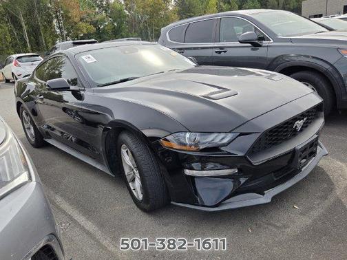 Shadow Black 2021 Ford Mustang EcoBoost