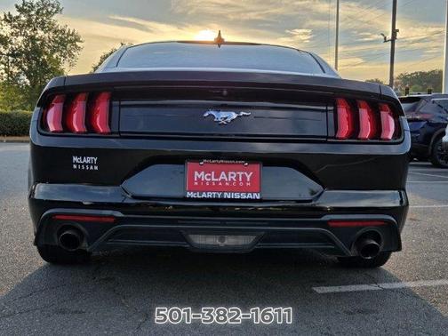 Shadow Black 2021 Ford Mustang EcoBoost
