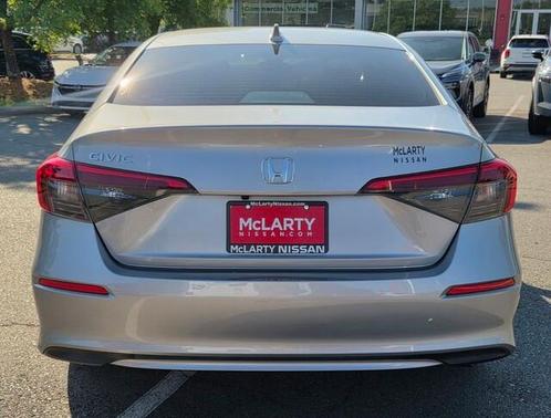 Silver 2023 Honda Civic EX