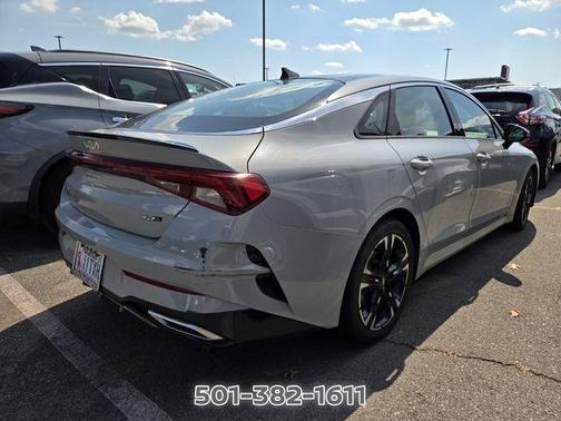 Gray 2022 Kia K5 GT-Line