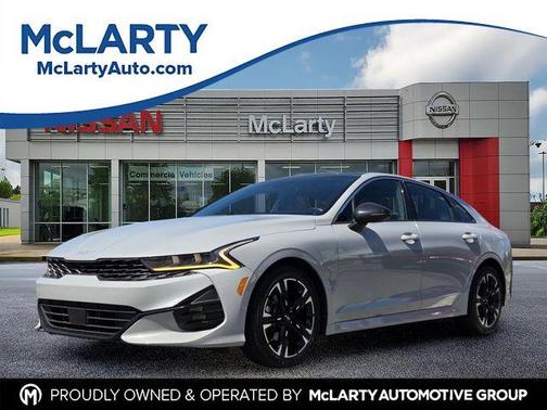 Gray 2022 Kia K5 GT-Line