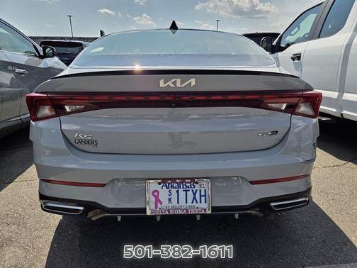 Gray 2022 Kia K5 GT-Line