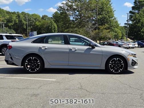 Gray 2022 Kia K5 GT-Line