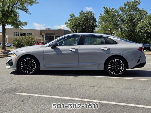 Gray 2022 Kia K5 GT-Line