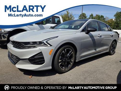 Gray 2022 Kia K5 GT-Line