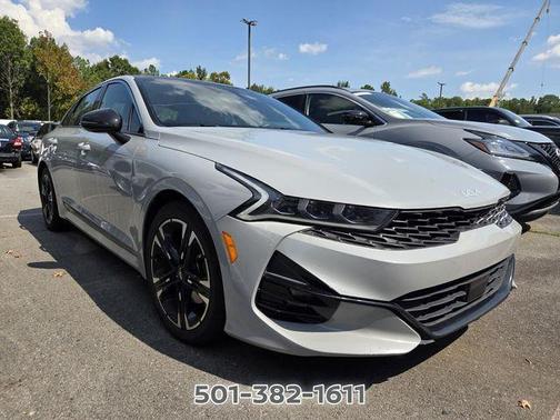 Gray 2022 Kia K5 GT-Line