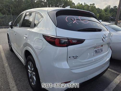 Rhodium White Metallic 2025 Mazda CX-5 Preferred