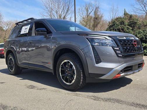 Gun Metallic 2026 Nissan Pathfinder Rock Creek