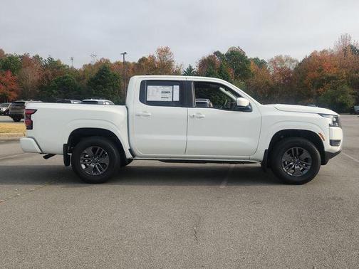 Glacier White 2026 Nissan Frontier SV