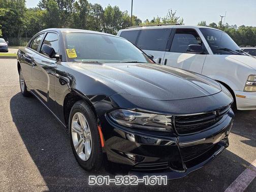 Pitch Black Clearcoat 2023 Dodge Charger SXT