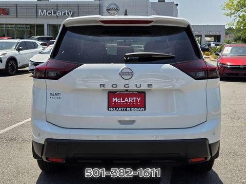 Glacier White 2026 Nissan Rogue S