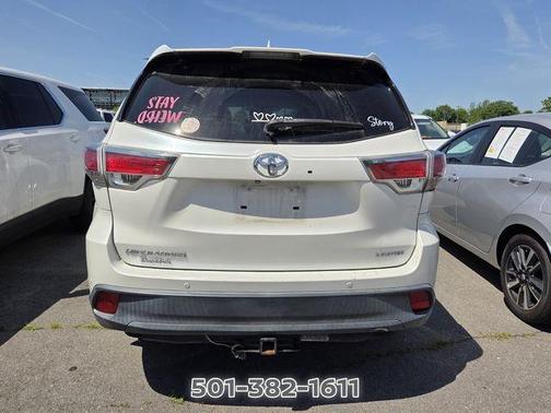 Blizzard Pearl 2014 Toyota Highlander Limited