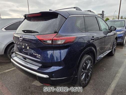 Deep Ocean Blue 2025 Nissan Rogue Platinum