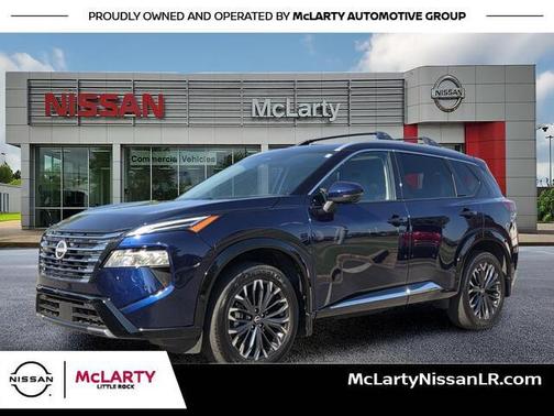 Deep Ocean Blue 2025 Nissan Rogue Platinum