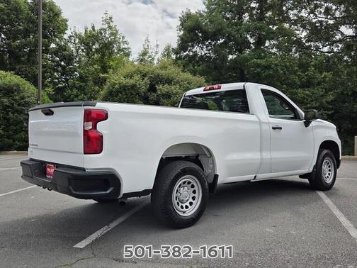 Summit White 2023 Chevrolet Silverado 1500 WT