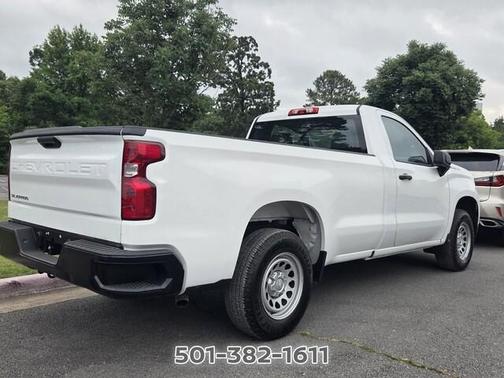 Summit White 2023 Chevrolet Silverado 1500 WT