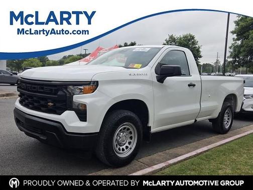 Summit White 2023 Chevrolet Silverado 1500 WT
