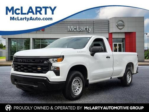 Summit White 2023 Chevrolet Silverado 1500 WT