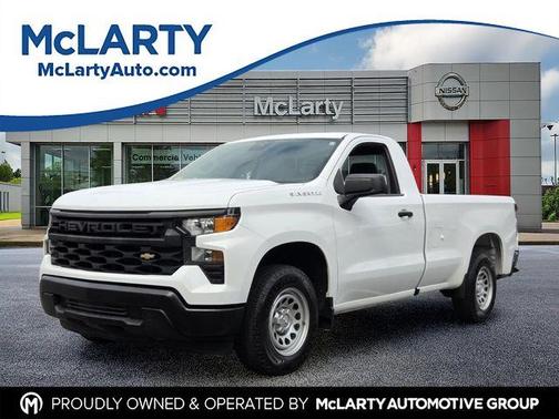 Summit White 2023 Chevrolet Silverado 1500 WT