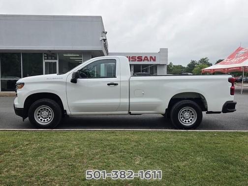 Summit White 2023 Chevrolet Silverado 1500 WT