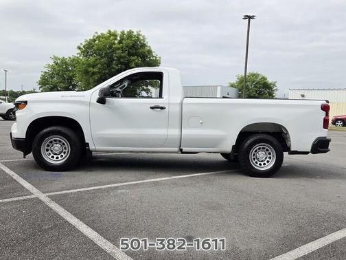 Summit White 2023 Chevrolet Silverado 1500 WT