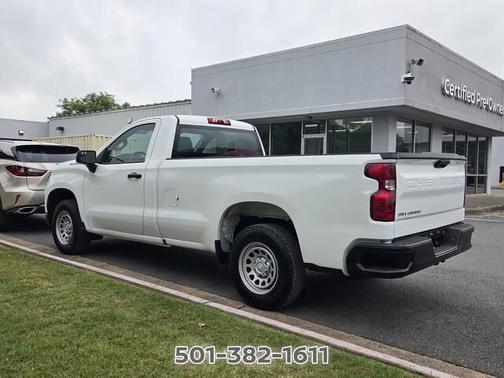 Summit White 2023 Chevrolet Silverado 1500 WT