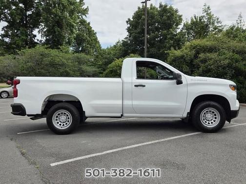Summit White 2023 Chevrolet Silverado 1500 WT