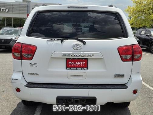 Super White 2008 Toyota Sequoia SR5