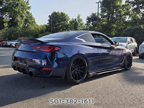 Gray 2017 INFINITI Q60 3.0T Premium