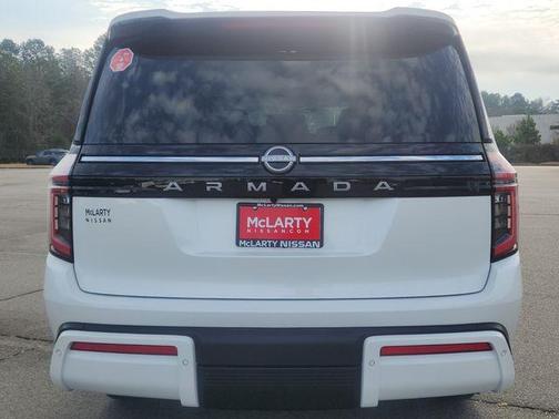 Aspen White 2026 Nissan Armada SV