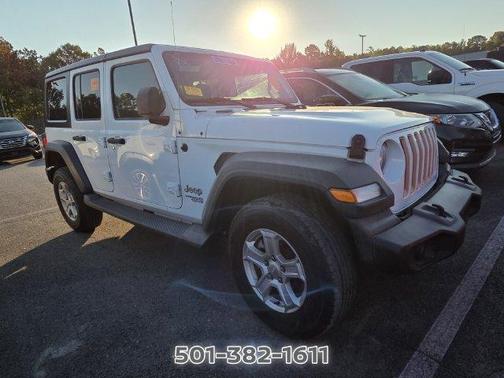 Bright White Clearcoat 2018 Jeep Wrangler Unlimited Sport