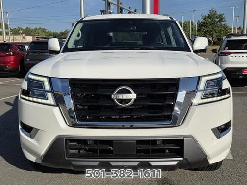 Aspen White 2024 Nissan Armada SL