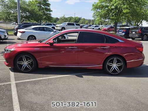 Radiant Red Metallic 2021 Honda Accord Hybrid Touring